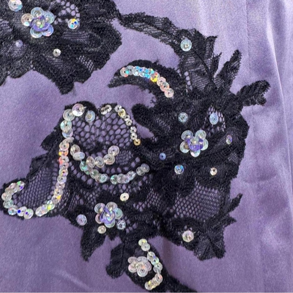 Vintage rare mandalay skirt purple - Picture 3 of 5